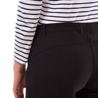 Black - Close up - Craghoppers Womens-Ladies Kiwi Pro II Convertible Trousers