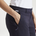 Dark Navy - Close up - Craghoppers Womens-Ladies Kiwi Pro II Convertible Trousers