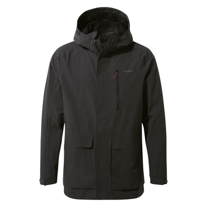 Black Pepper - Front - Craghoppers Mens Lorton Jacket