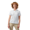 Optic White - Back - Craghoppers Womens-Ladies Pro Short-Sleeved Polo Shirt
