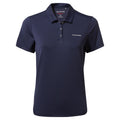 Navy - Front - Craghoppers Womens-Ladies Pro Short-Sleeved Polo Shirt