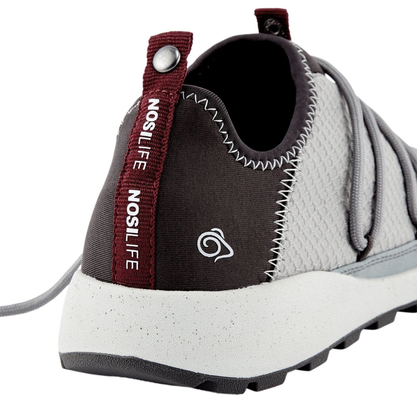 Cloud Grey - Side - Craghoppers Womens-Ladies Lady Locke Shoes
