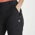 Black - Pack Shot - Craghoppers Womens-Ladies Aysgarth Trousers