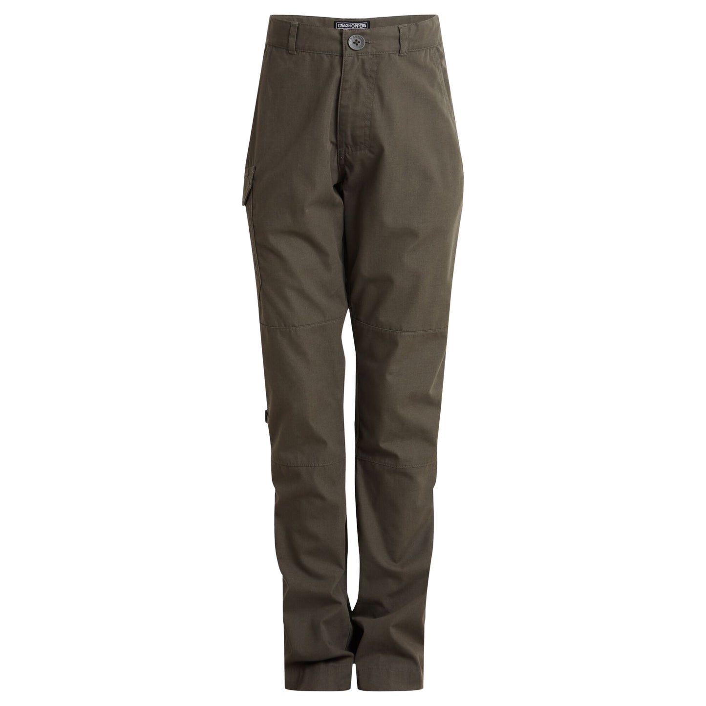 Woodland Green - Front - Craghoppers Childrens-Kids Kiwi II Trousers