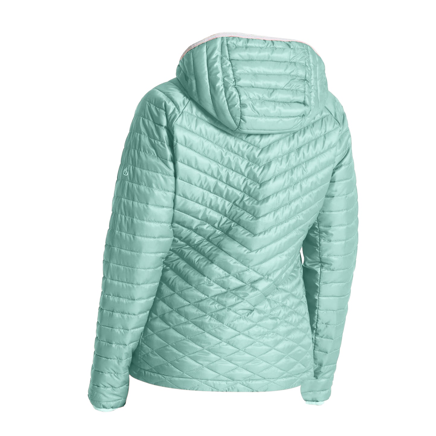 Poolside Green - Back - Craghoppers Womens-Ladies Expolite Hooded Jacket