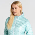 Poolside Green - Pack Shot - Craghoppers Womens-Ladies Expolite Hooded Jacket