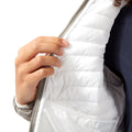 Soft Grey Marl - Close up - Craghoppers Womens-Ladies Expolite Hooded Jacket