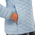 Harbour Blue - Close up - Craghoppers Womens-Ladies Expolite Jacket