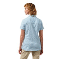 Mediterranean Blue - Side - Craghoppers Womens-Ladies Tayma Short-Sleeved Shirt