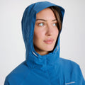 Yale Blue - Close up - Craghoppers Womens-Ladies Caldbeck Jacket