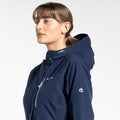 Blue Navy - Close up - Craghoppers Womens-Ladies Caldbeck Jacket