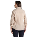 Desert Sand - Back - Craghoppers Womens-Ladies Kiwi II Long-Sleeved Shirt