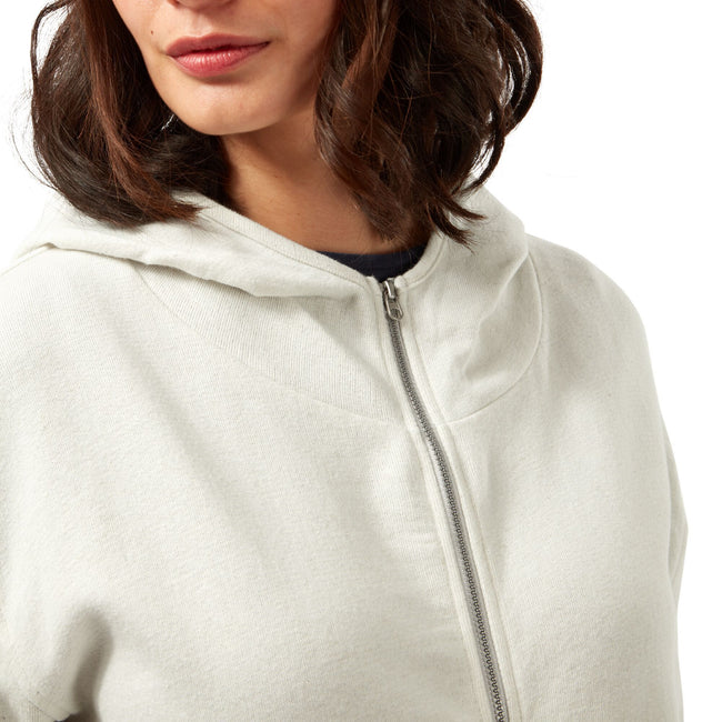 Dove Grey Marl - Lifestyle - Craghoppers Womens-Ladies Eden Hooded Jacket