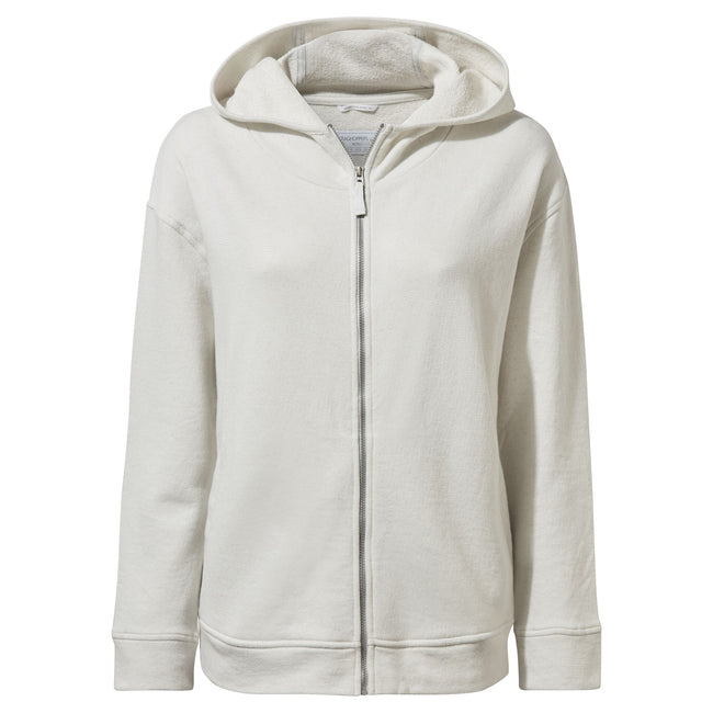 Dove Grey Marl - Front - Craghoppers Womens-Ladies Eden Hooded Jacket