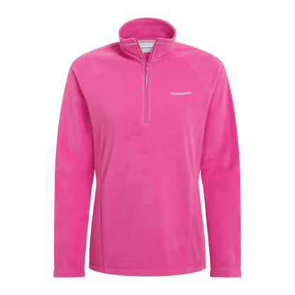 Damask Rose - Front - Craghoppers Womens-Ladies Miska VI Half Zip Fleece