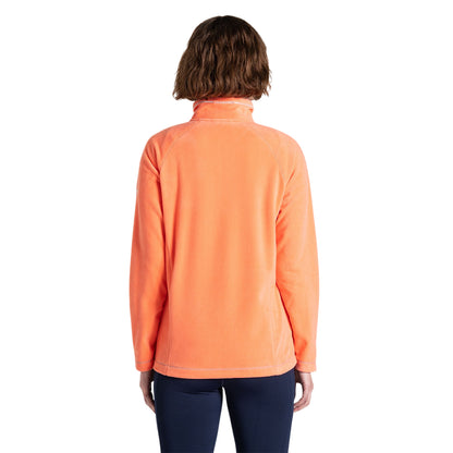 Fusion Coral - Back - Craghoppers Womens-Ladies Miska VI Half Zip Fleece