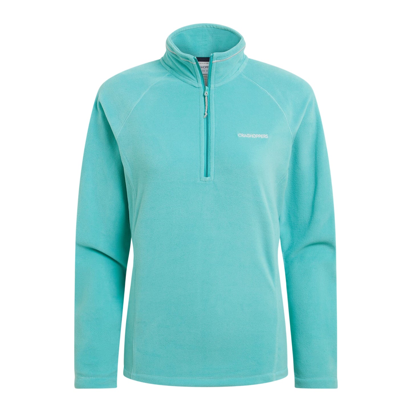 Glazed Aqua - Front - Craghoppers Womens-Ladies Miska VI Half Zip Fleece