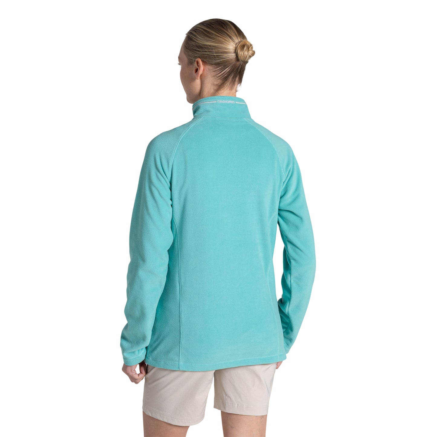 Glazed Aqua - Back - Craghoppers Womens-Ladies Miska VI Half Zip Fleece