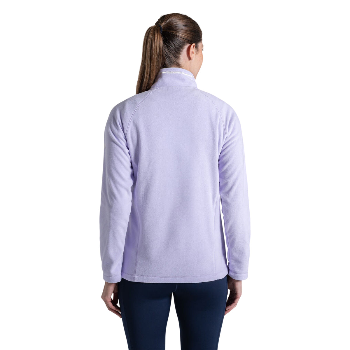 Parma Violet - Back - Craghoppers Womens-Ladies Miska VI Half Zip Fleece
