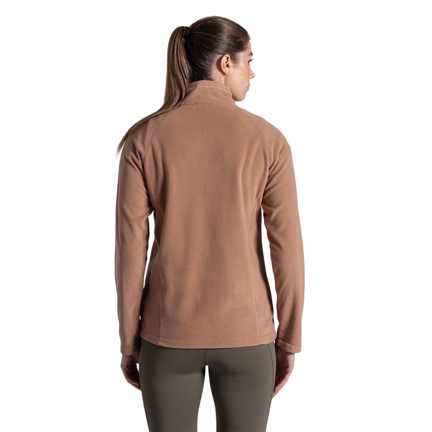 Umber - Back - Craghoppers Womens-Ladies Miska VI Half Zip Fleece
