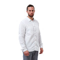White - Side - Craghoppers Mens Villar Marl Shirt