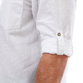 White - Pack Shot - Craghoppers Mens Villar Marl Shirt