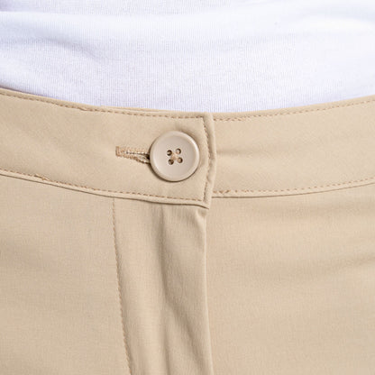 Desert Sand - Lifestyle - Craghoppers Womens-Ladies Kiwi Pro II Cropped Trousers