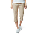 Desert Sand - Back - Craghoppers Womens-Ladies Kiwi Pro II Cropped Trousers