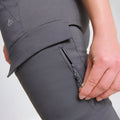 Graphite - Pack Shot - Craghoppers Womens-Ladies Kiwi Pro Expedition Trousers