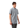 Navy Check - Back - Craghoppers Mens Nour Checked Shirt