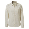 Pearl White - Front - Craghoppers Womens-Ladies Kiwi II Shirt