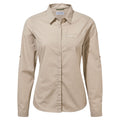 Desert Sand - Front - Craghoppers Womens-Ladies Kiwi II Shirt