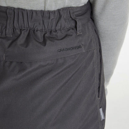 Carbon Grey - Back - Craghoppers Womens-Ladies Expert Kiwi Trousers
