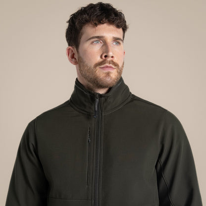 Dark Cedar - Side - Craghoppers Mens Expert Basecamp Soft Shell Jacket