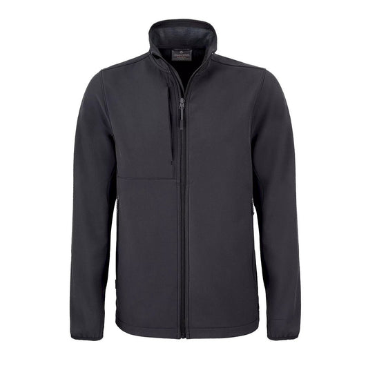 Carbon Grey - Front - Craghoppers Mens Expert Basecamp Soft Shell Jacket