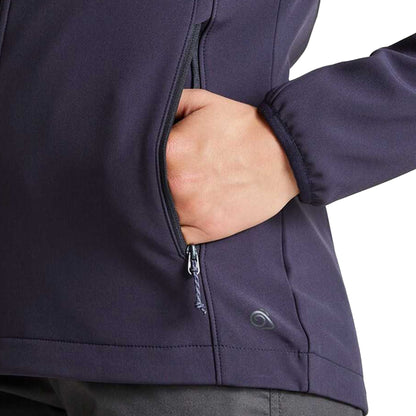 Dark Navy - Lifestyle - Craghoppers Womens-Ladies Expert Basecamp Soft Shell Jacket