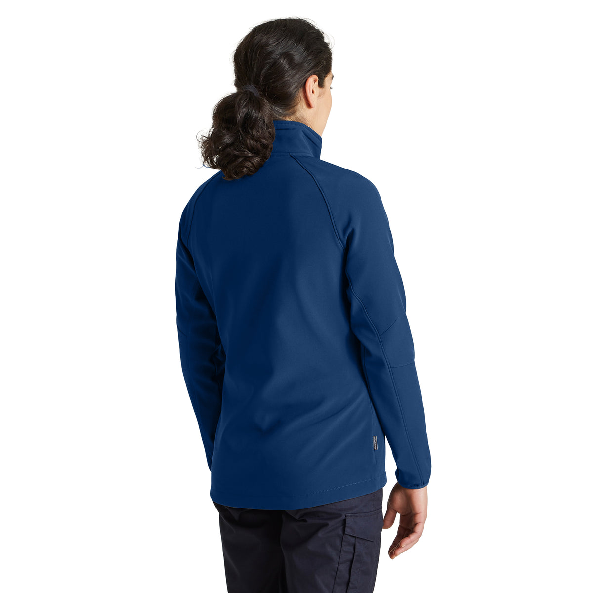 Poseidon Blue - Back - Craghoppers Womens-Ladies Expert Basecamp Soft Shell Jacket