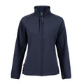 Dark Navy - Front - Craghoppers Womens-Ladies Expert Basecamp Soft Shell Jacket