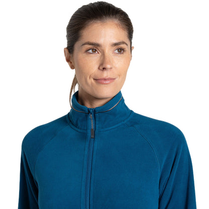 Poseidon Blue - Side - Craghoppers Womens-Ladies Expert Miska 200 Fleece Jacket