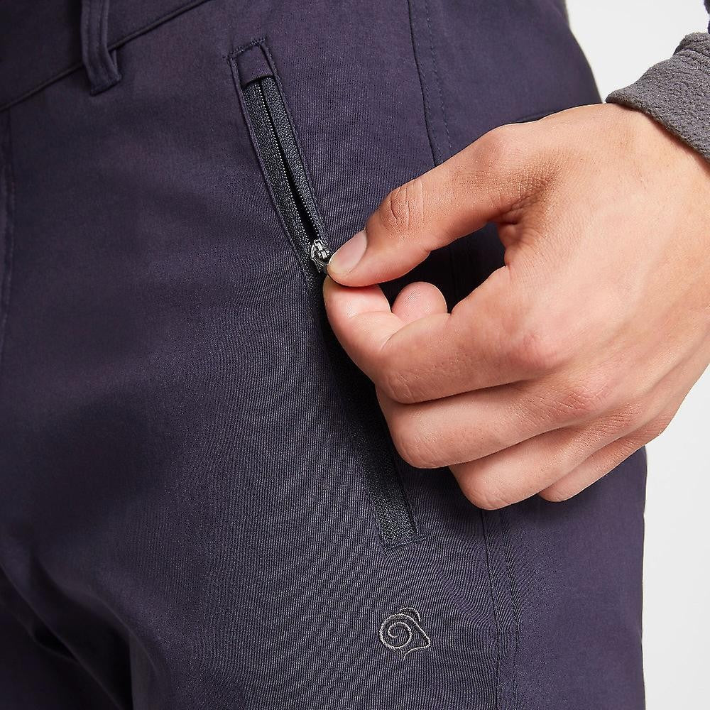 Dark Navy - Side - Craghoppers Mens Expert Kiwi Pro Stretch Trousers