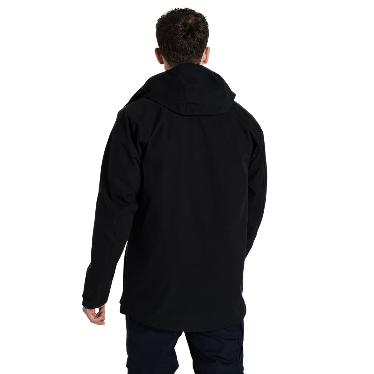 Black - Back - Craghoppers Mens Expert Kiwi Pro Stretch Jacket