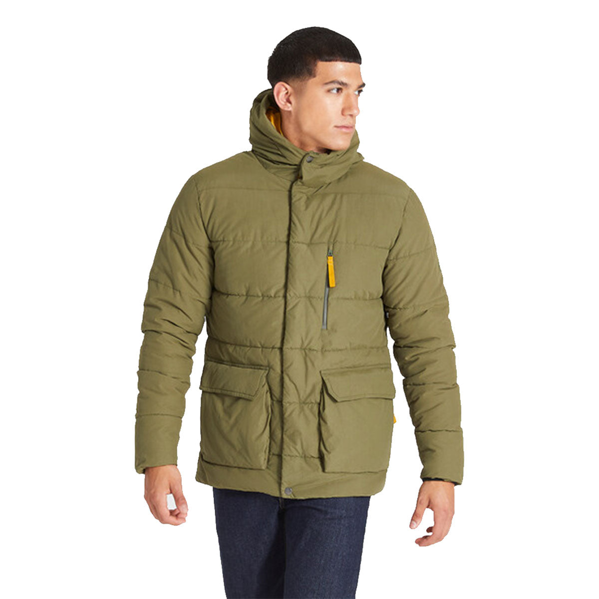 Bottle Green - Side - Craghoppers Mens Cromarty Insulated Padded Jacket