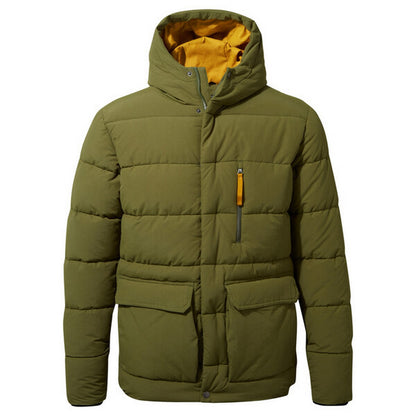 Bottle Green - Front - Craghoppers Mens Cromarty Insulated Padded Jacket