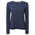 Blue Navy - Front - Craghoppers Womens-Ladies Magnolia NosiBotanical Long-Sleeved T-Shirt