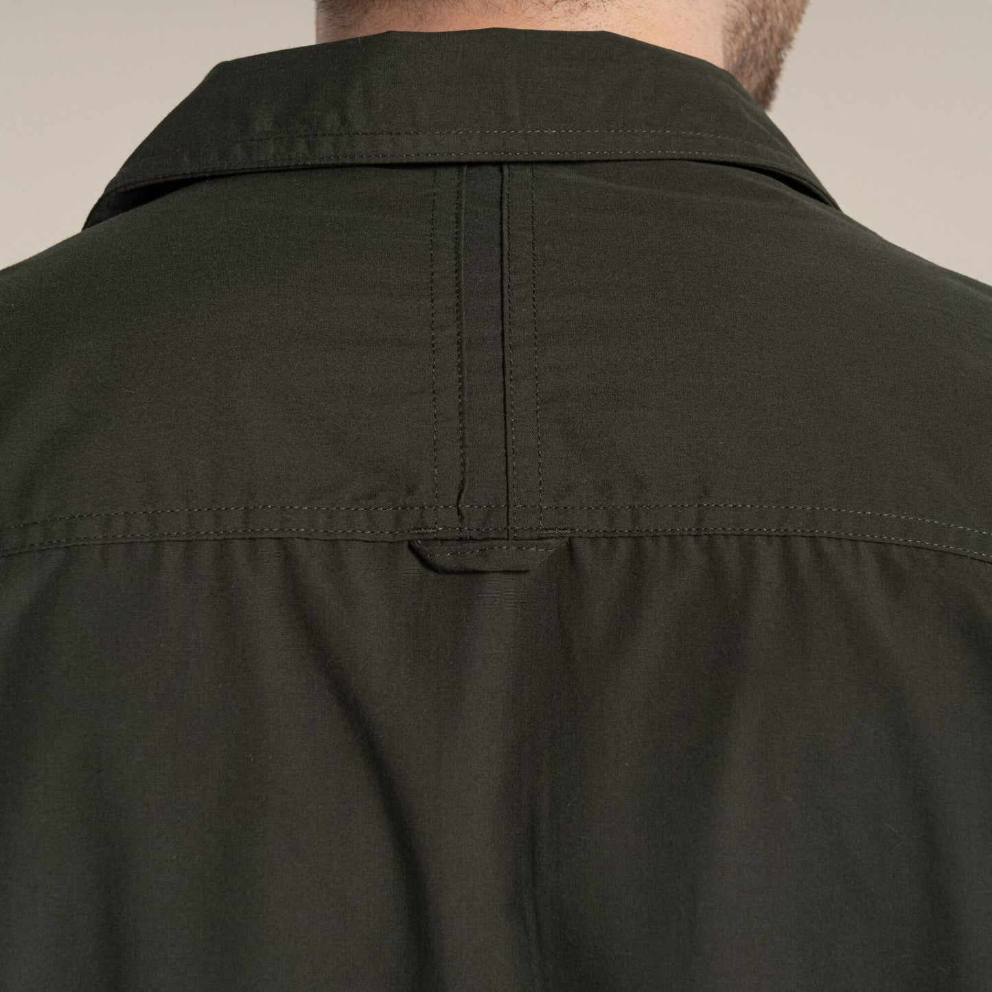 Dark Cedar Green - Side - Craghoppers Mens Expert Kiwi Shirt