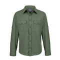 Dark Cedar Green - Front - Craghoppers Mens Expert Kiwi Shirt
