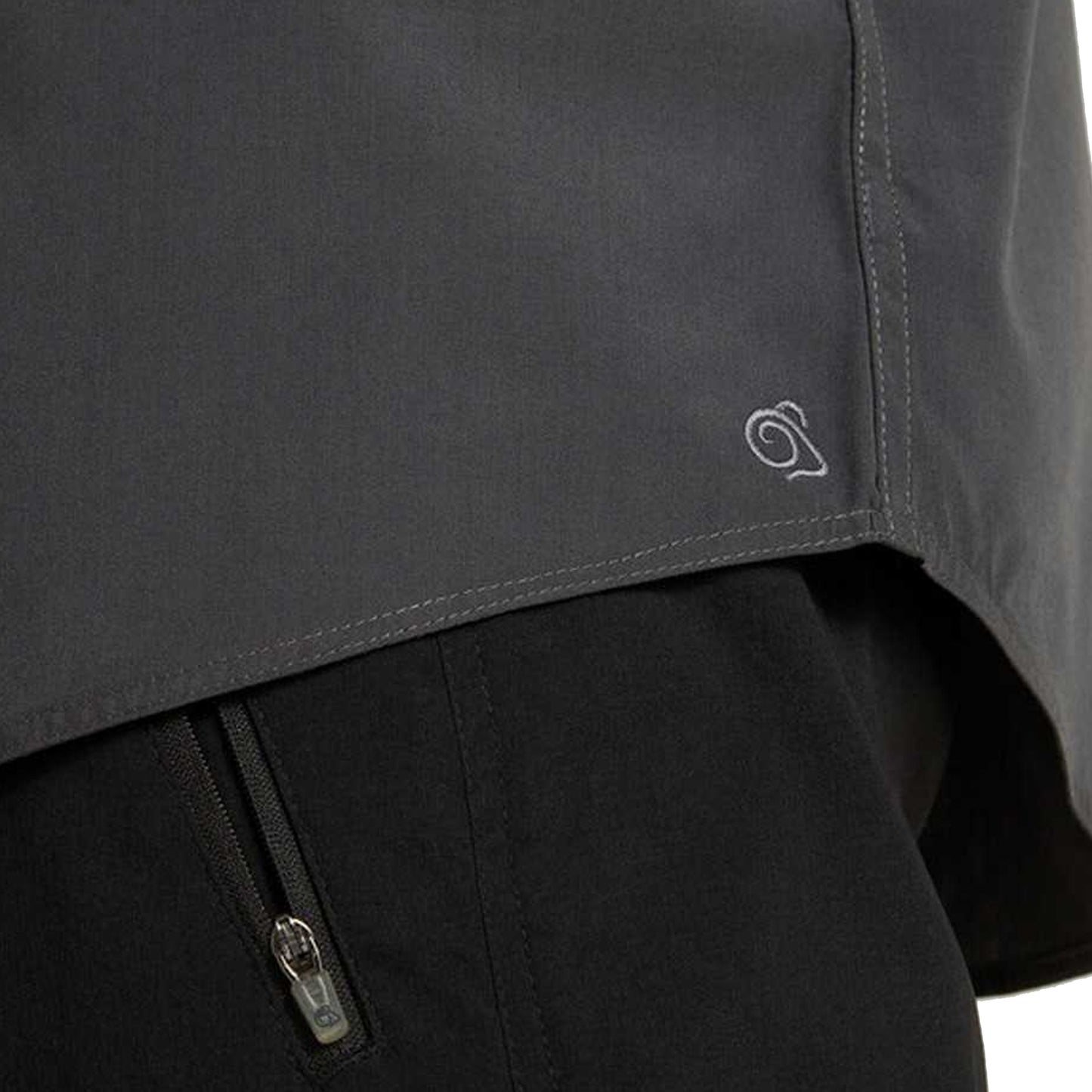 Carbon Grey - Lifestyle - Craghoppers Mens Expert Kiwi Shirt