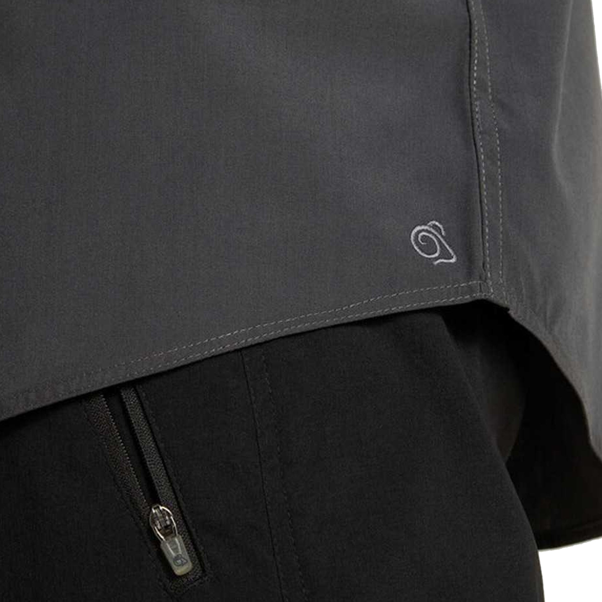 Carbon Grey - Lifestyle - Craghoppers Mens Expert Kiwi Shirt