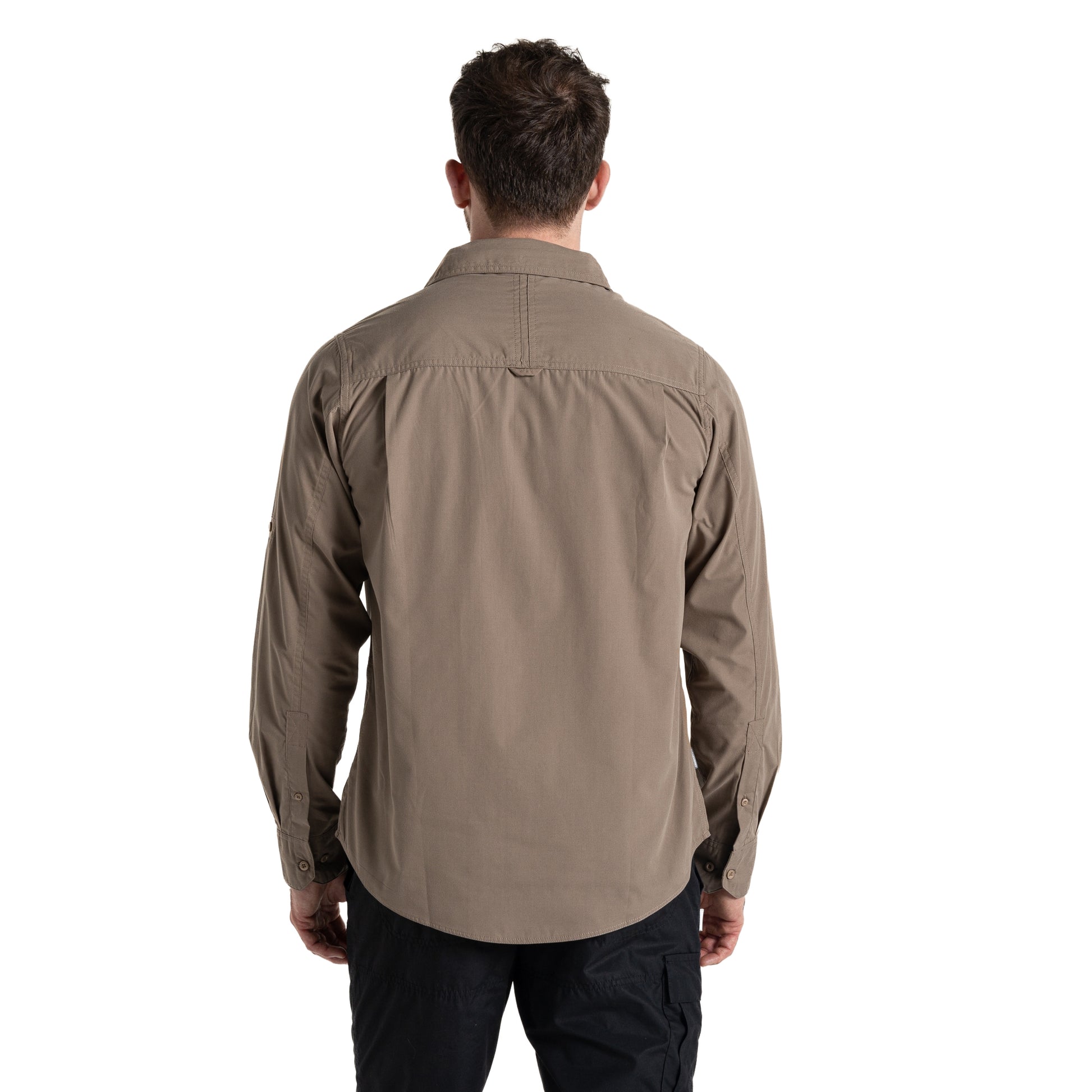 Pebble - Back - Craghoppers Mens Expert Kiwi Shirt