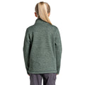 Spruce Green - Side - Craghoppers Childrens-Kids Shiloh Marl Half Zip Fleece Top